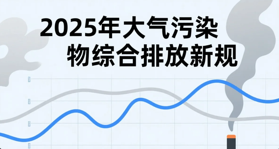 2025工业废气新规解读：排放限值下调30%，重点行业达标改造攻坚开启！