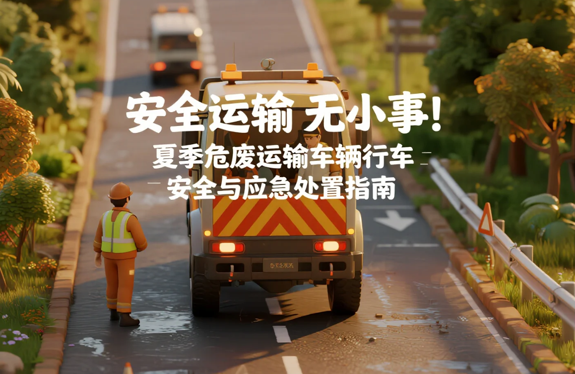 安全运输无小事！夏季危废运输车辆行车安全与应急处置指南