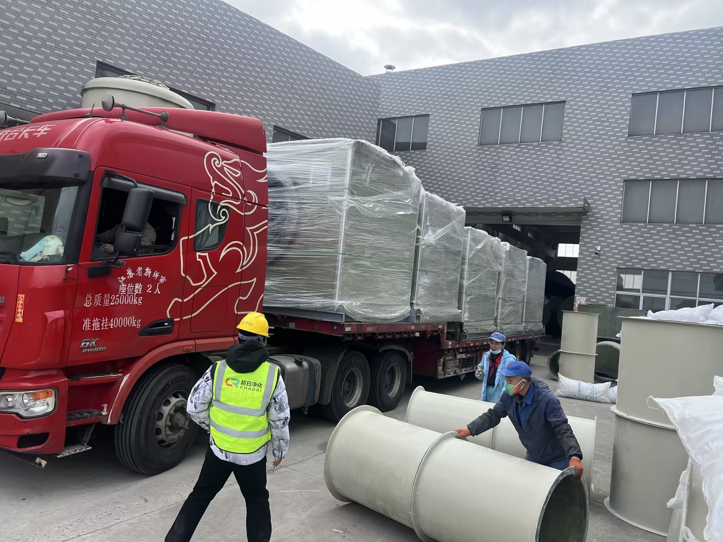 订单不停，发货不停——印度光伏项目废气治理设备持续发运中